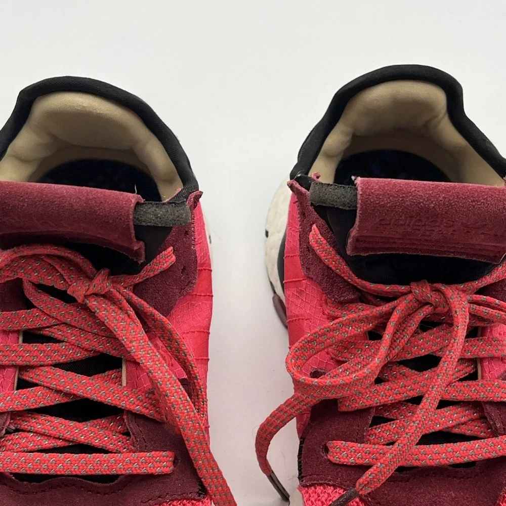 Adidas Originals Nite Jogger Running Shoes Pink/Gray Sz. 5.5 EVM‎ 004001